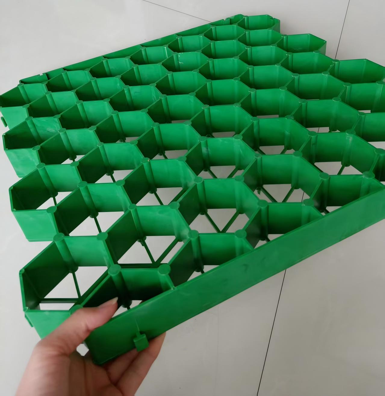 HDPE grass paver, mixed material