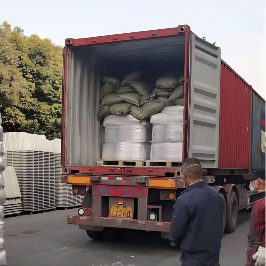General cargo raw materials in full container