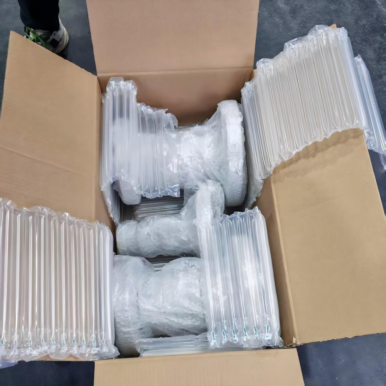 Flange packing into carton