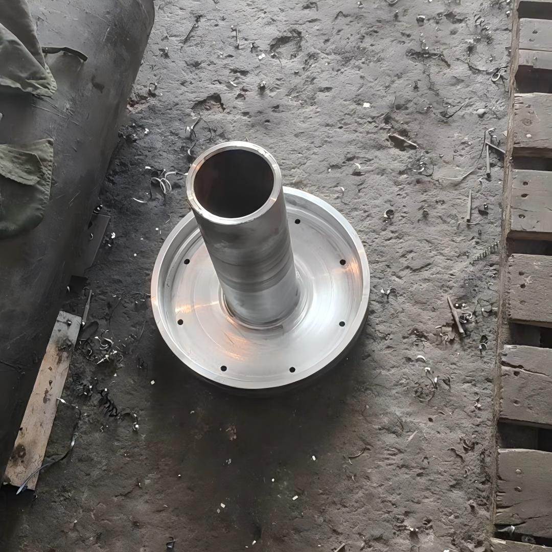 Finished custom metal flange mold