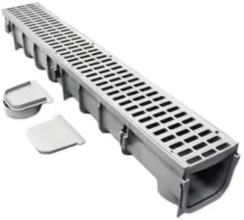 FRP drainage channel, single unit for USA project